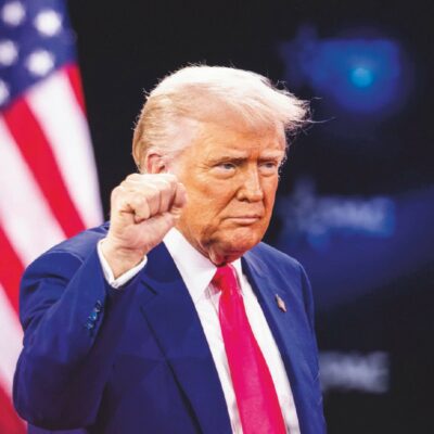 Copertina di Trump, i primi 100 giorni che sconvolsero più gli Usa che il mondo