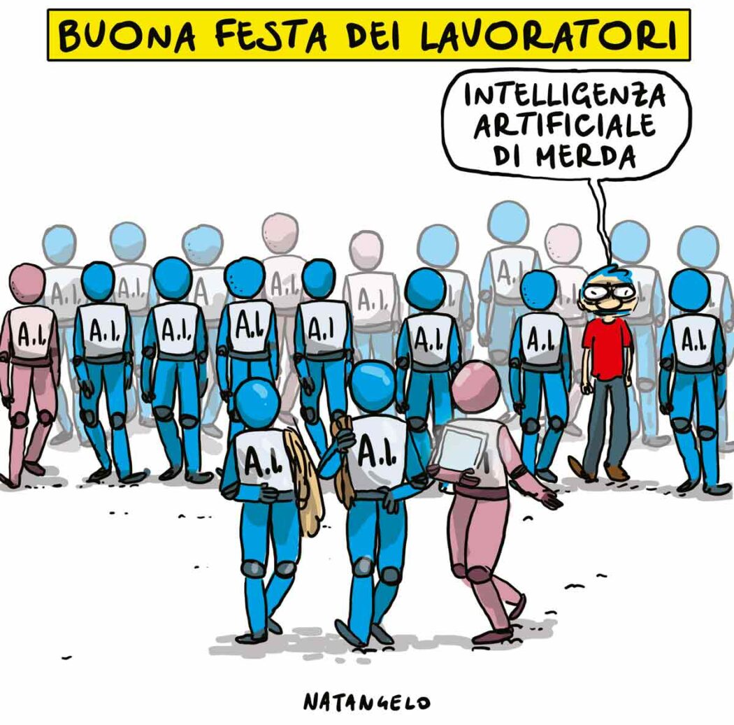 Copertina di La vignetta di Natangelo