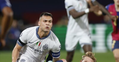 Copertina di Si ferma Lautaro Martinez: risentimento ai flessori della coscia sinistra. I tempi di recupero