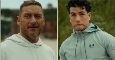 Copertina di Tony Effe con Totti al Circo Massimo per annunciare il concerto (e lancia una frecciata a Gualtieri) – Video