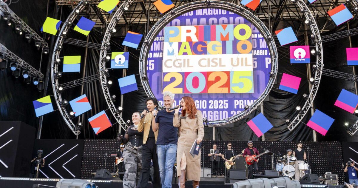 Oltre 1 milione e 700 mila telespettatori e l’11,3% di share per il Concertone del Primo Maggio su Rai 3: gli ascolti della ‘maratona’ con Elodie e Achille Lauro Oltre 1 milione e 700 mila telespettatori e l’11,3% di share per il Concertone del Primo Maggio su Rai 3: gli ascolti della ‘maratona’ con Elodie e Achille Lauro