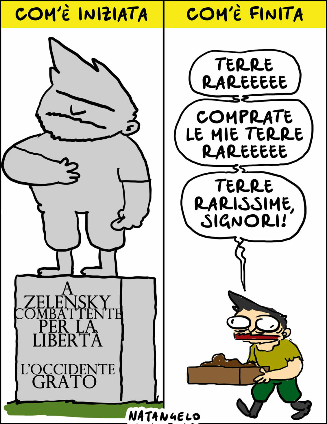 La vignetta di Natangelo