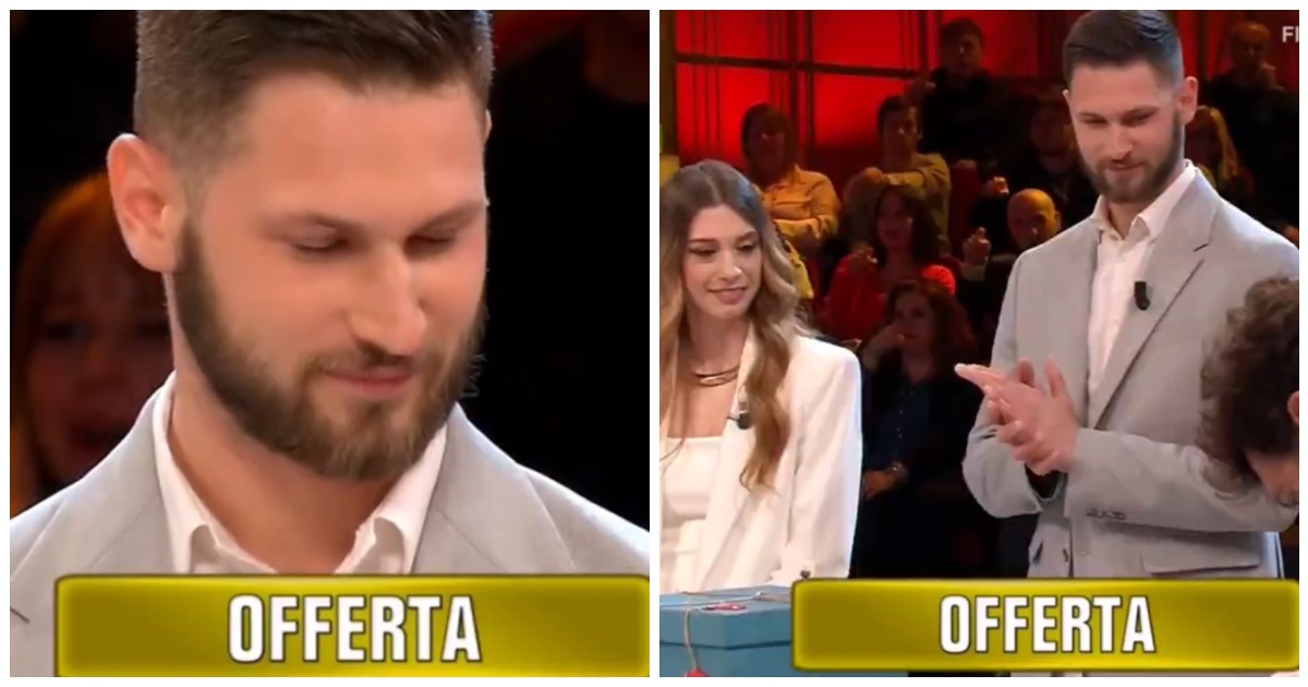 “Ho seguito il consiglio della mia nipotina” ma perde 200 mila euro: Davide in lacrime ad “Affari Tuoi” “Ho seguito il consiglio della mia nipotina” ma perde 200 mila euro: Davide in lacrime ad “Affari Tuoi”