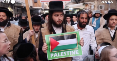 Copertina di Gerusalemme, la protesta degli ebrei ortodossi antisionisti contro Israele e pro Palestina