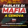 Copertina di “Parlate di mafia a Genova”: la campagna di Wikimafia per le comunali