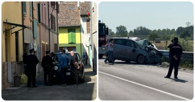Copertina di Accoltella la moglie e fugge in auto: l’uomo si schianta in auto e muore, la donna è in rianimazione