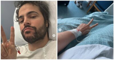 Copertina di Guglielmo Scilla, le foto in ospedale: “Intervento più tosto del previsto”. Lo youtuber “Willwoosh” operato alle corde vocali