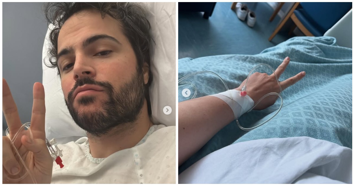Guglielmo Scilla da Ilfattoquotidiano.it guglielmo scilla le foto in ospedale intervento più tosto del previsto lo youtuber willwoosh operato alle corde vocali