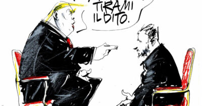 Copertina di La vignetta di Beppe Mora