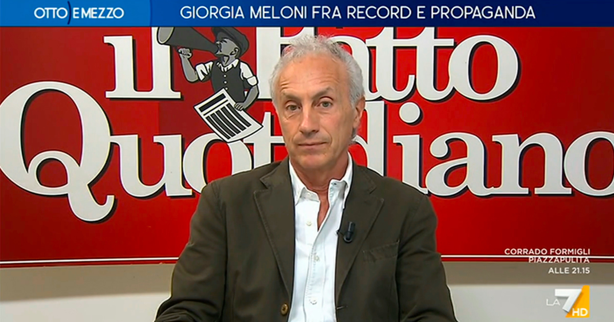 Travaglio smonta i numeri di Meloni sul lavoro: “Se l’Italia che soffre si incazza, per lei cambia tutto”. Su La7 Travaglio smonta i numeri di Meloni sul lavoro: “Se l’Italia che soffre si incazza, per lei cambia tutto”. Su La7