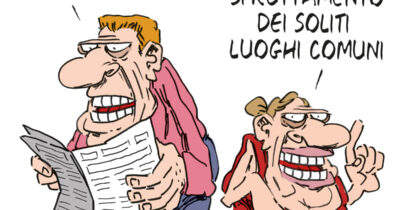 Copertina di La vignetta di Franzaroli