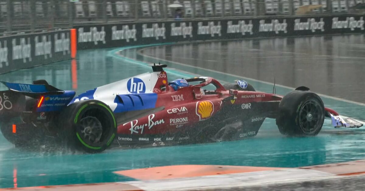 sprint race miami leclerc