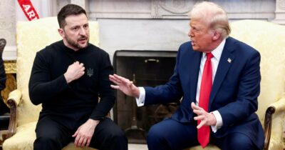 Copertina di Trump: “C’è odio  Putin-Zelensky, forse la pace è impossibile”
