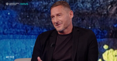 Copertina di Totti e i Mondiali del 2006: “La notte prima della finale ho giocato a carte con Gattuso, sembravamo due mbriaconi”. Sul Nove
