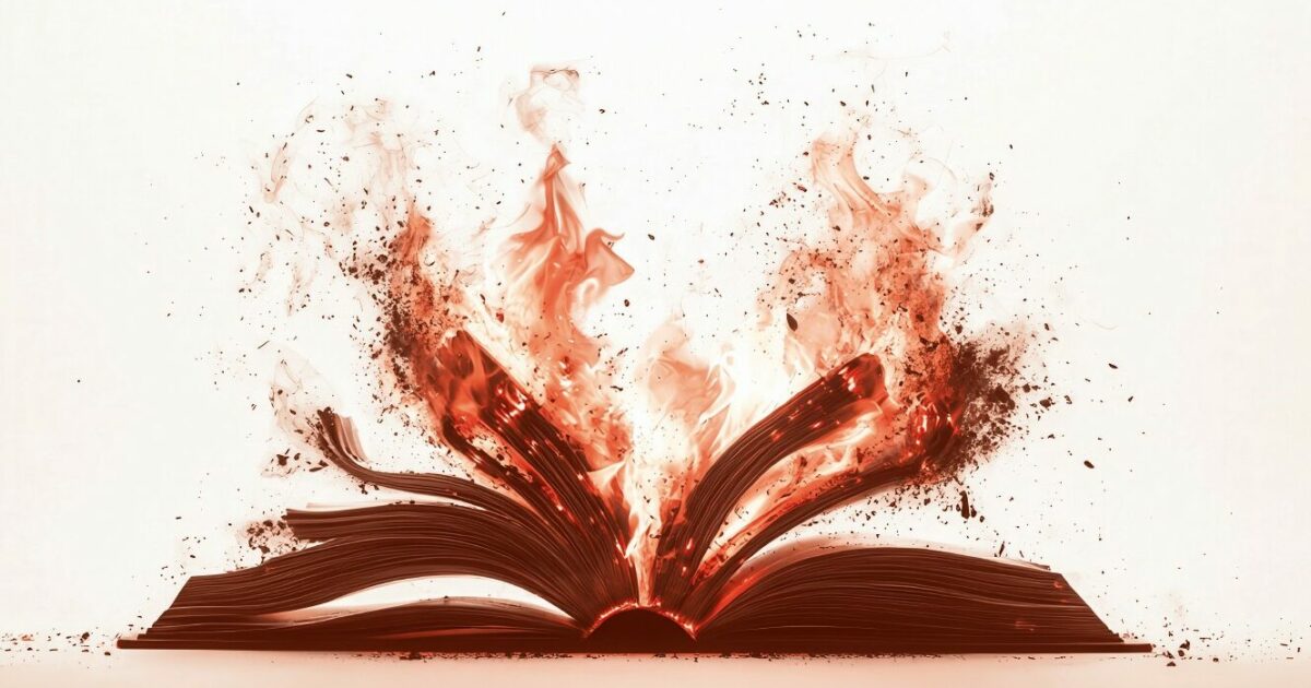 Libri al rogo. Che non si sa più dove metterli