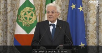 La preoccupazione di Mattarella: "Si affacciano fantasmi di conflitti del passato"