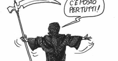 Copertina di La vignetta di Vauro