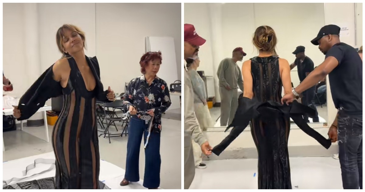 suo outfit da Ilfattoquotidiano.it il suo outfit era vergognoso non indossava la biancheria intima c era bisogno di vestirsi in quel modo pioggia di critiche per halle berry al met gala 2025