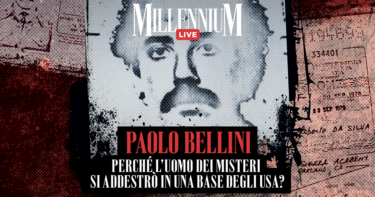 Paolo Bellini, perché l’uomo dei misteri si addestrò in una base degli Usa? Segui la diretta con Altamura, Vignali e Portanova Paolo Bellini, perché l’uomo dei misteri si addestrò in una base degli Usa? Segui la diretta con Altamura, Vignali e Portanova