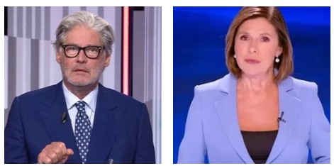 “Bianca rimettiti, sei forte. Se non lo fai per altri fallo per Mauro Corona. A parte gli scherzi, sei una roccia”: così Paolo Del Debbio annuncia che Berlinguer non va in onda