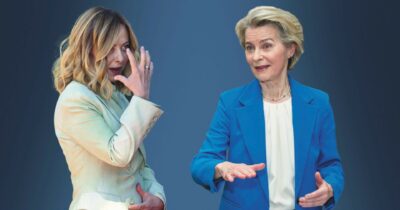 Copertina di Gaza, Meloni non condanna Bibi e annuncia il 2% di spese militari