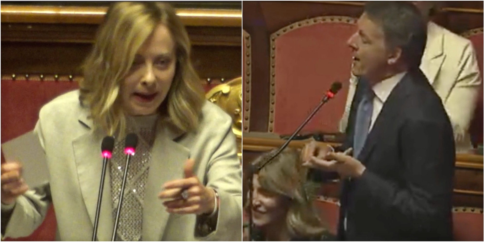 Scontro Senato da Ilfattoquotidiano.it scontro al senato tra renzi e meloni campionessa di incoerenza non farò niente di quello che ha fatto lei