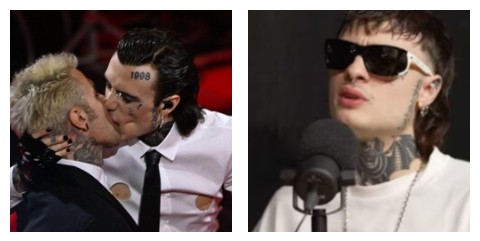 “Il bacio con Fedez a Sanremo? Studiato a tavolino ma Chiara Ferragni non sapeva nulla. Nella mia vita non esiste la monogamia”: Rosa Chemical ospite di Mondo Cash