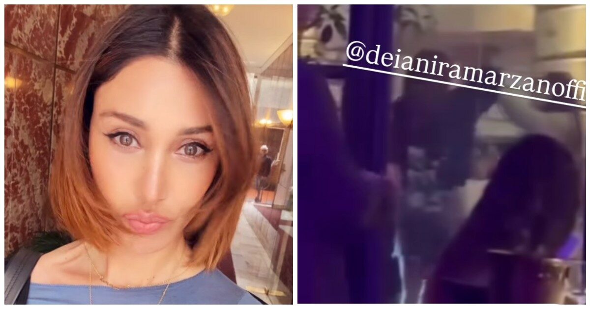 “Non c’è stata nessun rissa. Il nome di Belén Rodriguez fa notizia”: la smentita dopo il video virale della showgirl coinvolta in una lite al ristorante