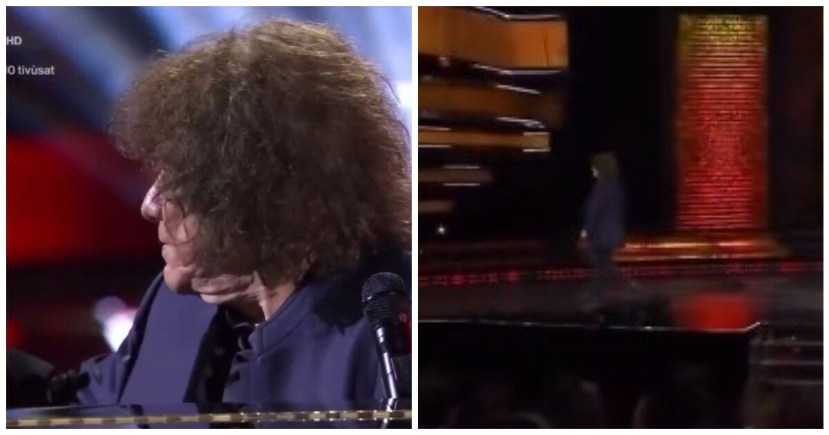 “Non vado avanti, la vorrei rifare”: Riccardo Cocciante sbaglia le parole di “Era già tutto previsto” ai David di Donatello e se ne va – VIDEO