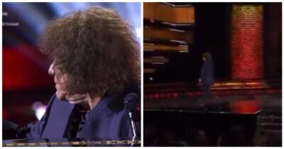 Copertina di “Non vado avanti, la vorrei rifare”: Riccardo Cocciante sbaglia le parole di “Era già tutto previsto” ai David di Donatello e se ne va – VIDEO