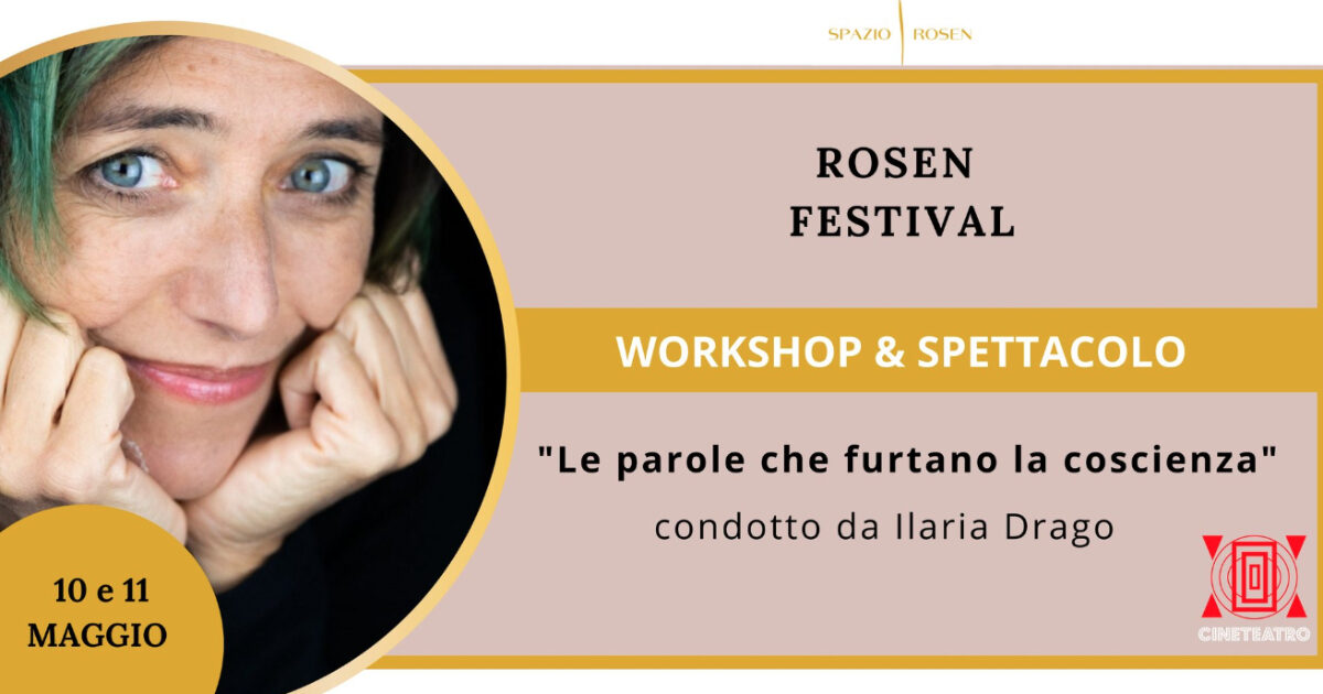 Festival Rosen, Ilaria Drago porta in scena la grandezza di Simone Weil Festival Rosen, Ilaria Drago porta in scena la grandezza di Simone Weil
