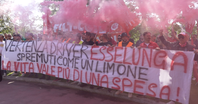 Esselunga, trovato accordo (parziale) tra i driver e le ditte in appalto. La Filt Cgil: “Frutto della lotta dei lavoratori”