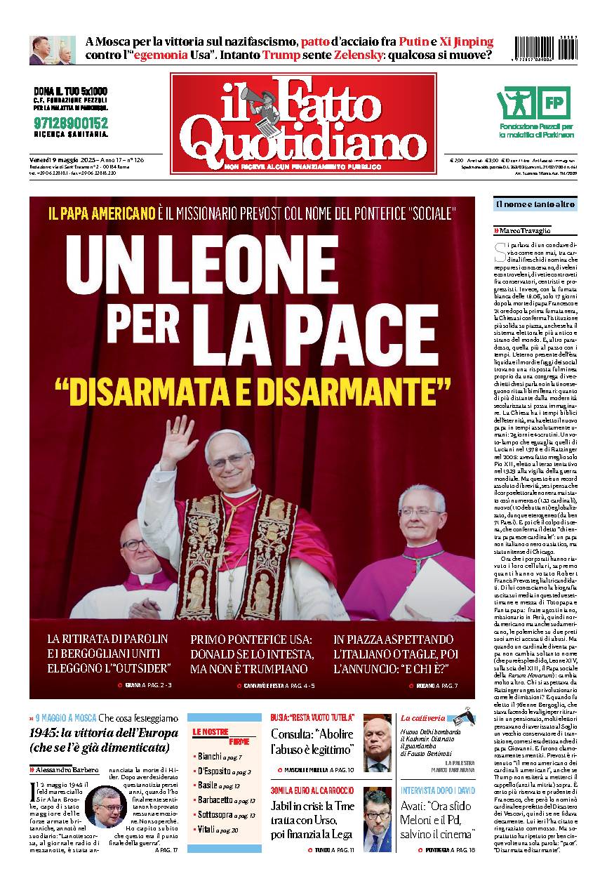 Copia del giorno de Il Fatto Quotidiano