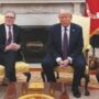 Copertina di Dazi, intesa Usa-Uk. Trump: “Ora  l’Ue” (che ricorre al Wto)