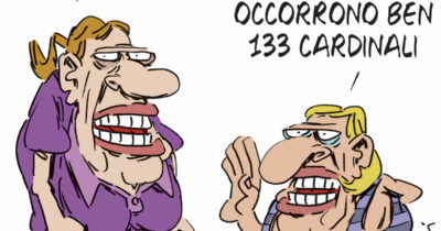 Copertina di La vignetta di Franzaroli