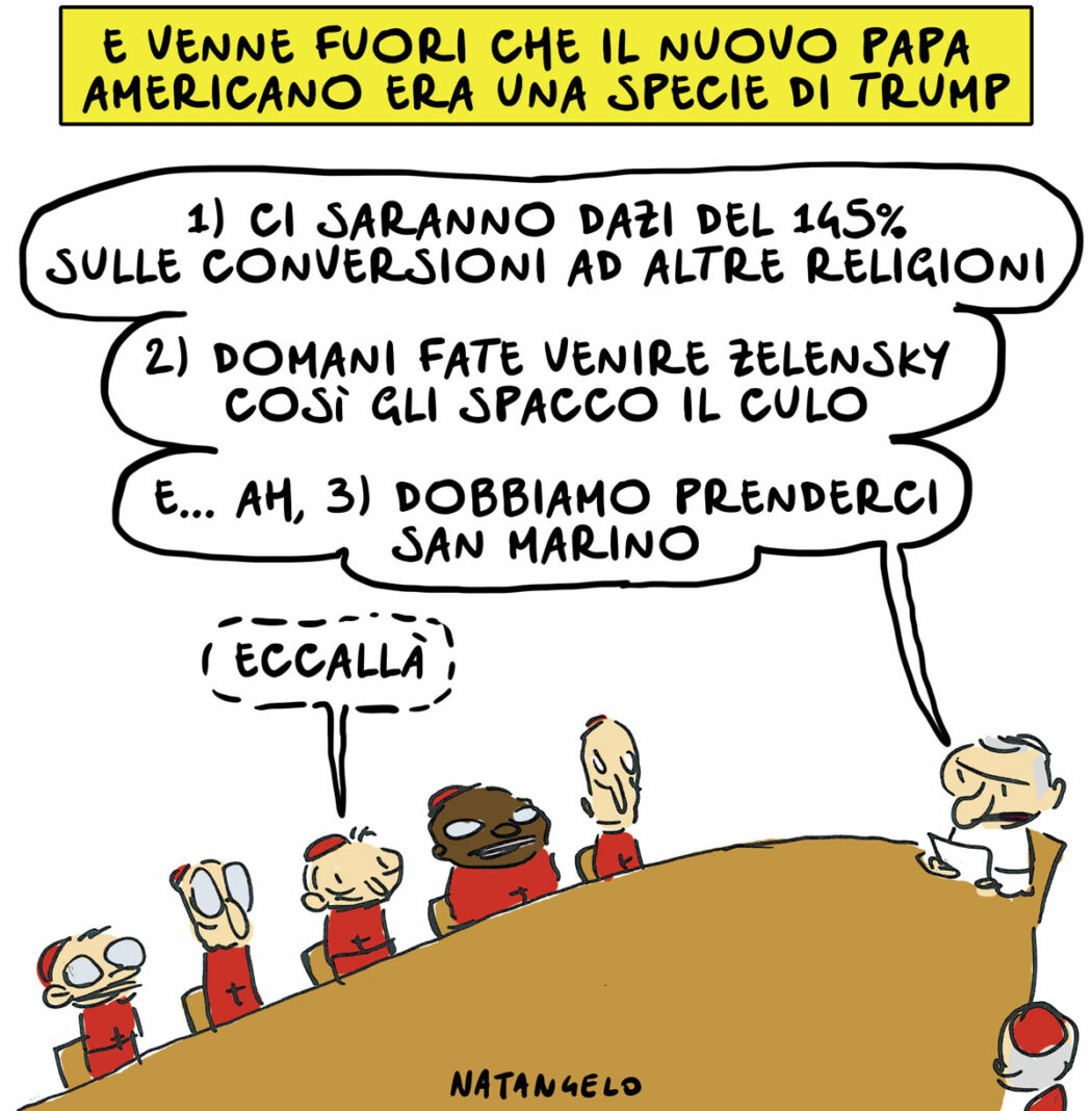 La vignetta di Natangelo