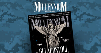 Copertina di Millennium, arriva negli store online e nelle librerie il numero sui nuovi apostoli della tecnoguerra