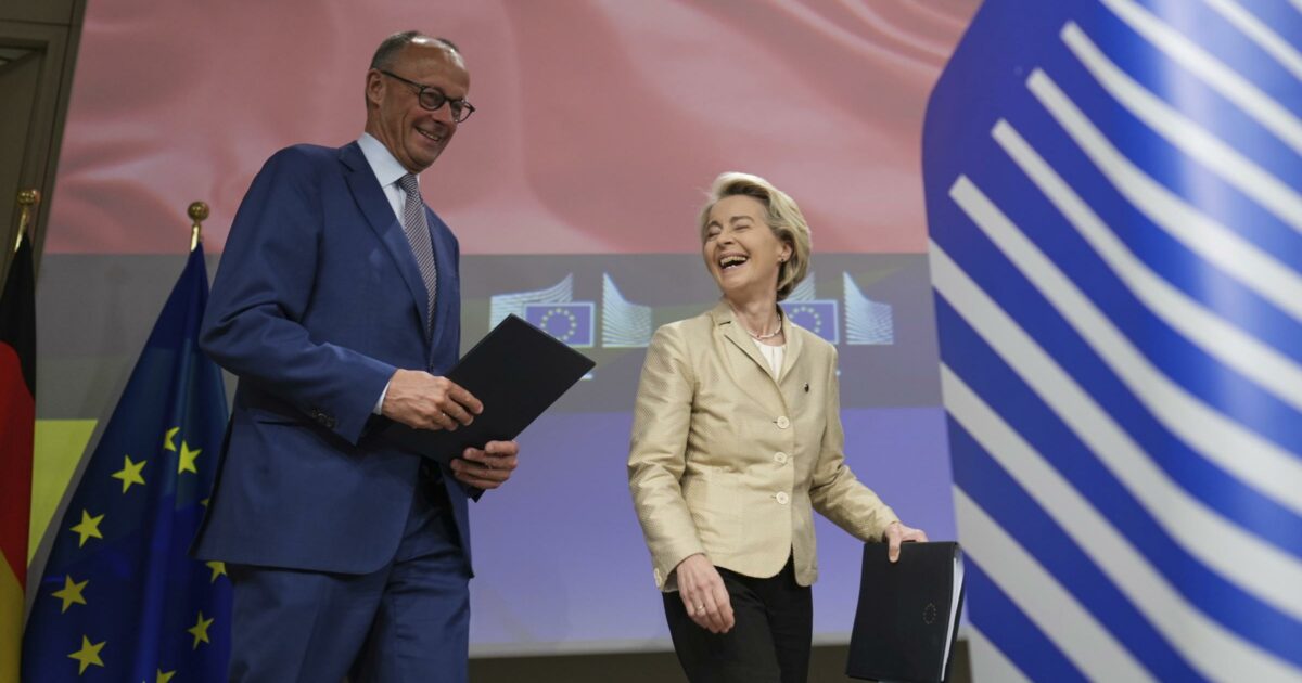 Merz e von der Leyen plaudono al Papa che invoca “braccia aperte agli ultimi”. Ma promettono pugno duro coi ...