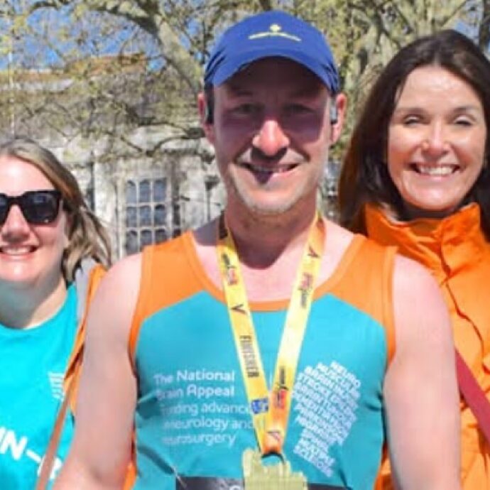 “Mi hanno diagnosticato due tumori al cervello e ho pensato che sarei morto. Non mi sono arreso e ho corso la maratona”: la rivincita di George Wade