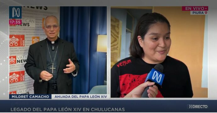“Papa Leone XIV è il mio padrino e mi chiamo come sua madre”: la figlioccia di Prevost che vive in Perù