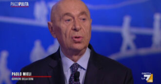 Mieli incensa Prevost e attacca Bergoglio: “Un superlaureato, non uno delle chiacchiere a vanvera e del pacifismo da bandiera bianca”. Su La7