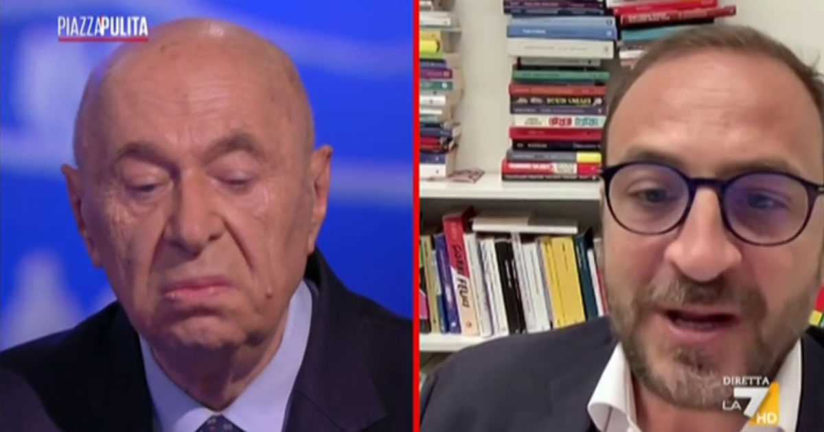 Gaza, Mieli: “Non sappiamo se a bloccare gli aiuti umanitari è Israele”. Scontro con Fittipaldi su La7 Gaza, Mieli: “Non sappiamo se a bloccare gli aiuti umanitari è Israele”. Scontro con Fittipaldi su La7