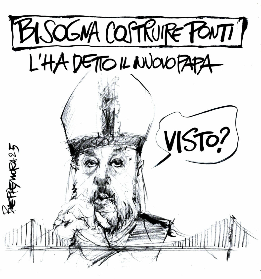La vignetta di Beppe Mora