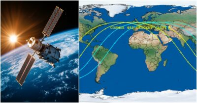 Copertina di “Il satellite sovietico Kosmos 482 sta per schiantarsi sulla Terra, passa anche sopra all’Italia: ecco quando e dove cadrà”. Le previsioni degli esperti