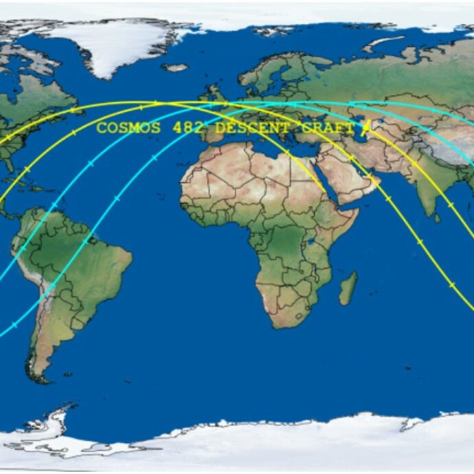 “Il satellite sovietico Kosmos 482 sta per schiantarsi sulla Terra, passa anche sopra all’Italia: ecco quando e dove cadrà”. Le previsioni degli esperti
