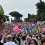 Copertina di Roma si tinge di rosa con Race for the Cure: 150mila partecipanti. Al Villaggio della Salute 4mila test gratuiti per la diagnosi dei tumori al seno