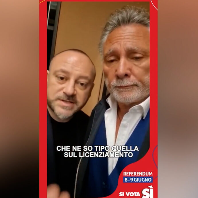 Referendum, Francesco Paolantoni in un video invita ad andare a votare: “Qualcuno demotiva…”