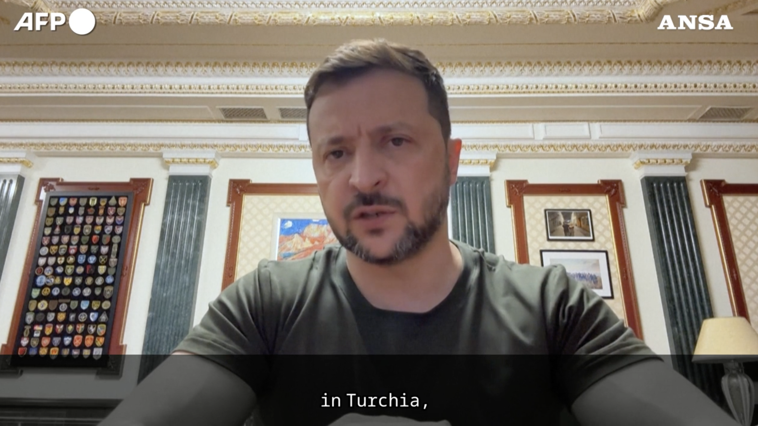 Zelensky: “Aspetto Putin in Turchia giovedì 15 maggio, basta scuse” Zelensky: “Aspetto Putin in Turchia giovedì 15 maggio, basta scuse”