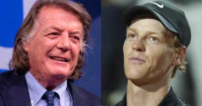 Copertina di “Il dritto di Sinner non ancora al top? A Roma dopo le 19 le palle camminano di meno”: la spiegazione di Panatta