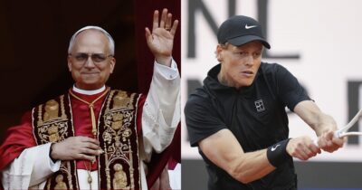 Copertina di “Va bene, giochiamo. Basta che non porti Sinner”: la battuta di Papa Leone XIV sulla sua passione per il tennis